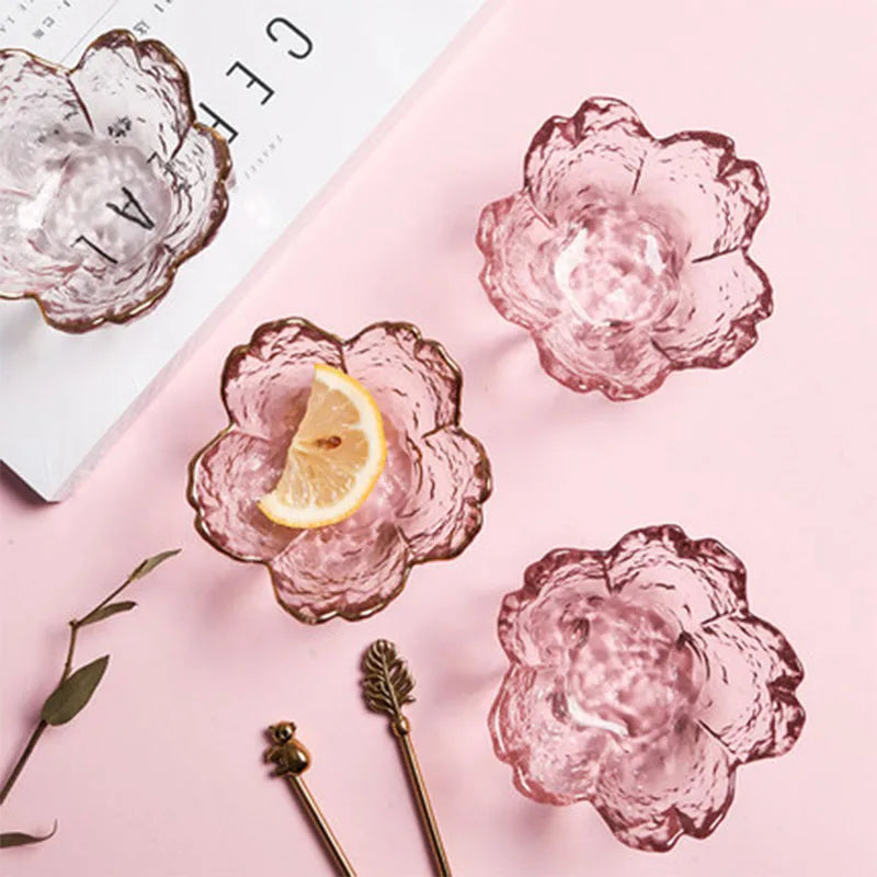 Sakura Glass Dessert Bowl