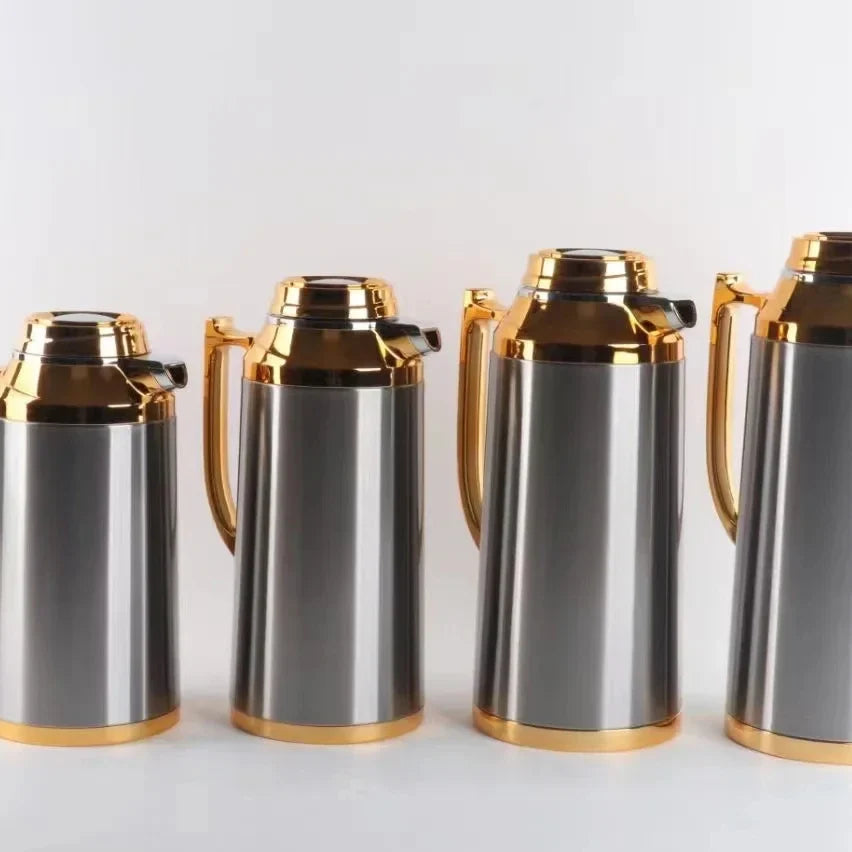 Elegant Gold Vacuum Thermos