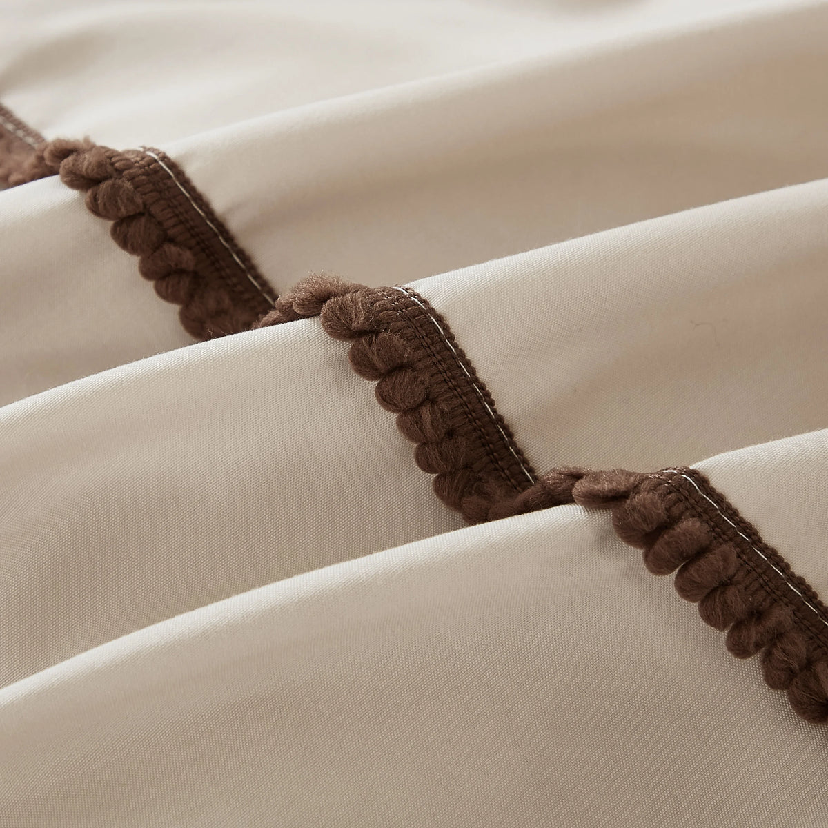 Elegant Beige Duvet Cover Set