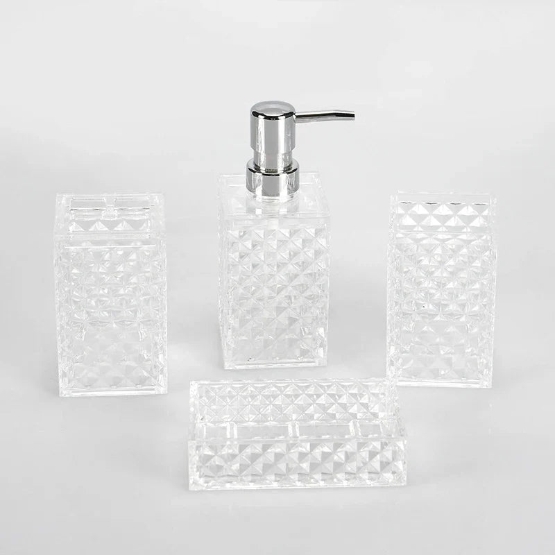 Elegant Bathroom Accessory Set