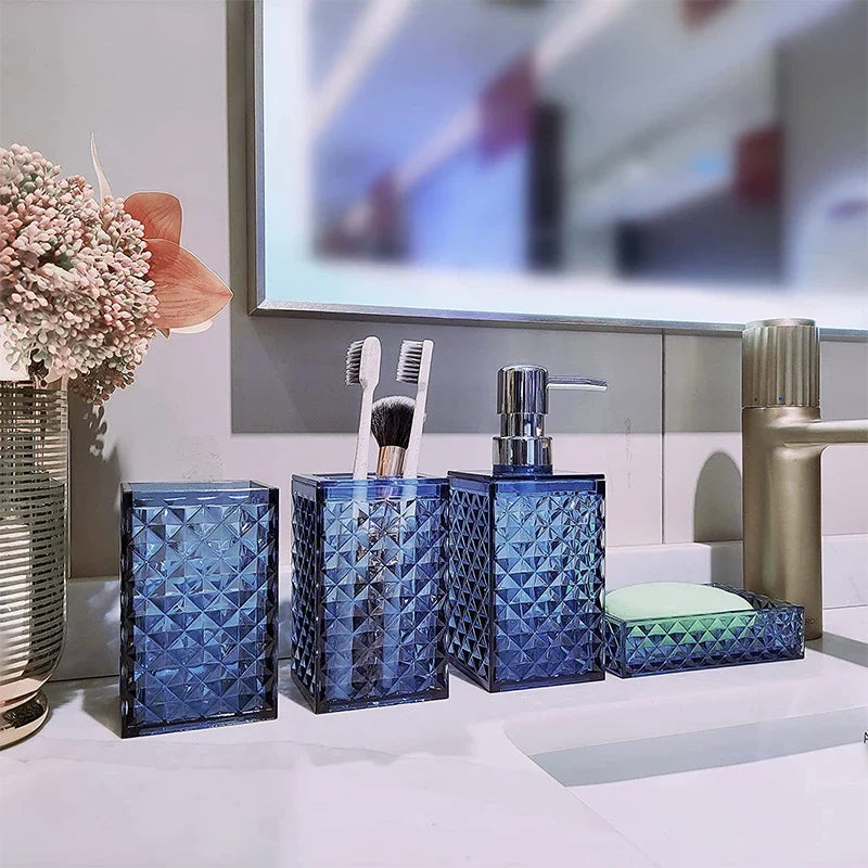 Elegant Bathroom Accessory Set