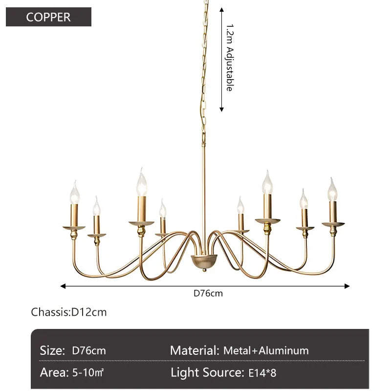 Elegant Vintage Chandelier