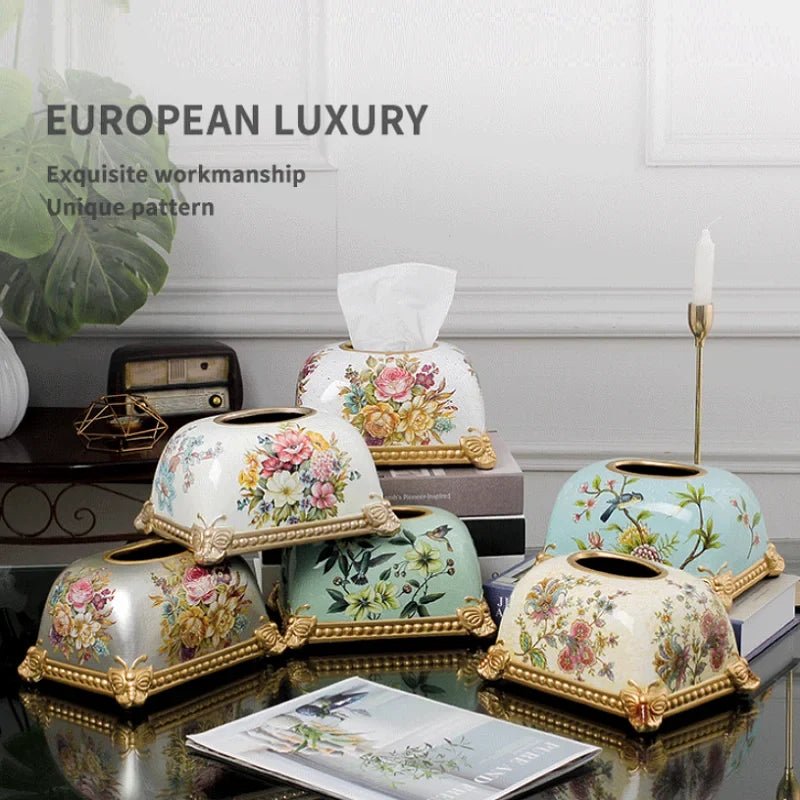 Elegant Ceramic Tissue Box