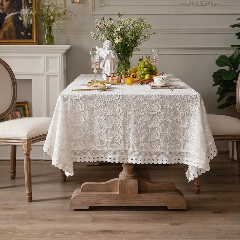 Elegant Lace Tablecloth