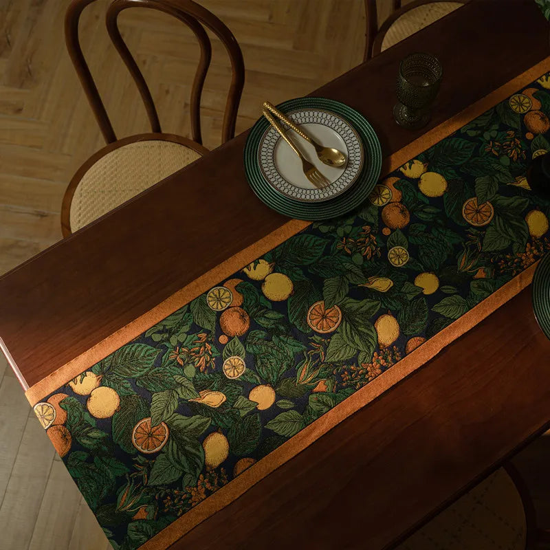Vintage Floral Table Runner