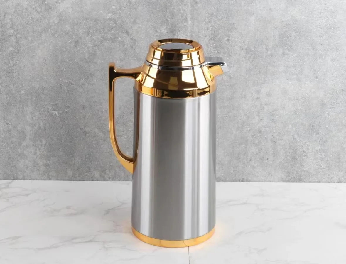 Elegant Gold Vacuum Thermos