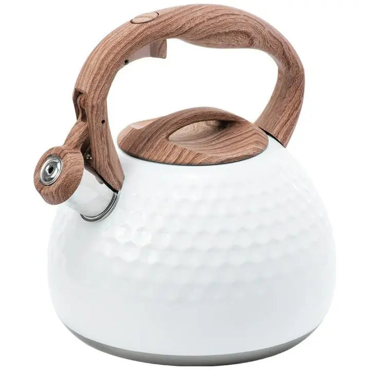 Elegant Hammered Whistling Kettle