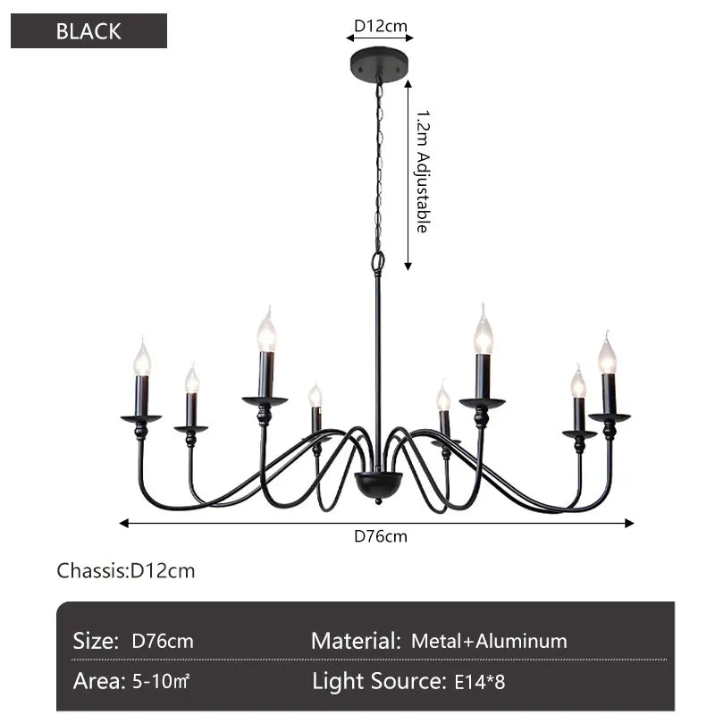 Elegant Vintage Chandelier