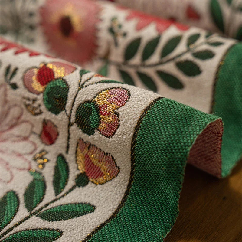 Vintage Floral Table Runner