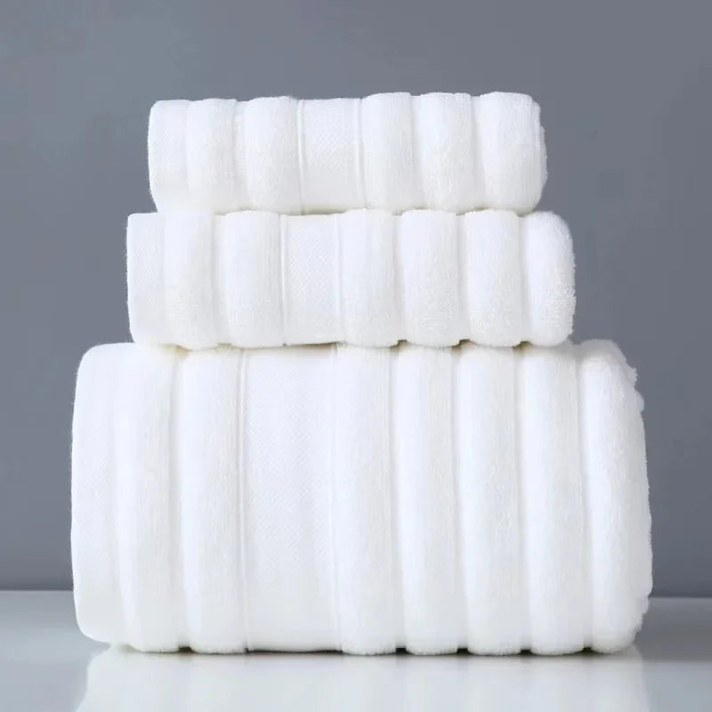 Luxurious Cotton Towel Set - 3 Piece