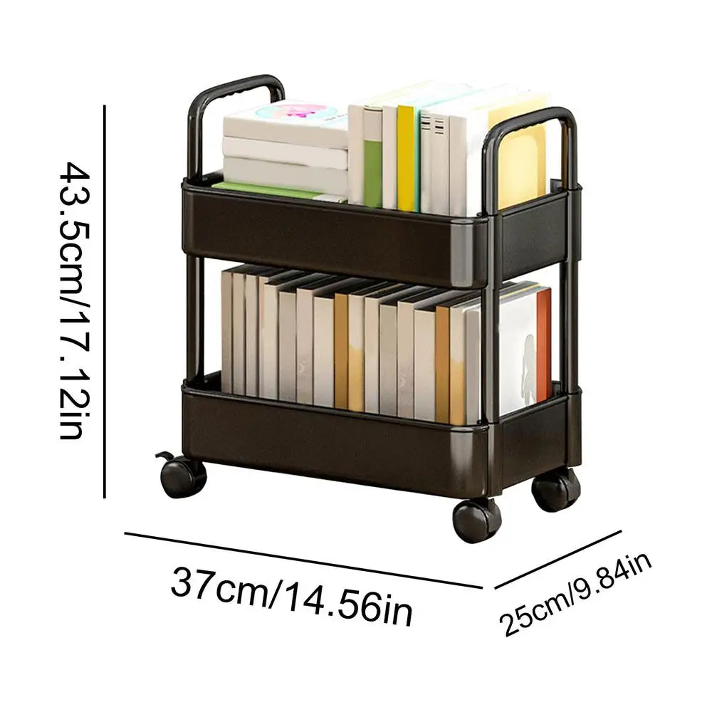 Compact Rolling Storage Cart