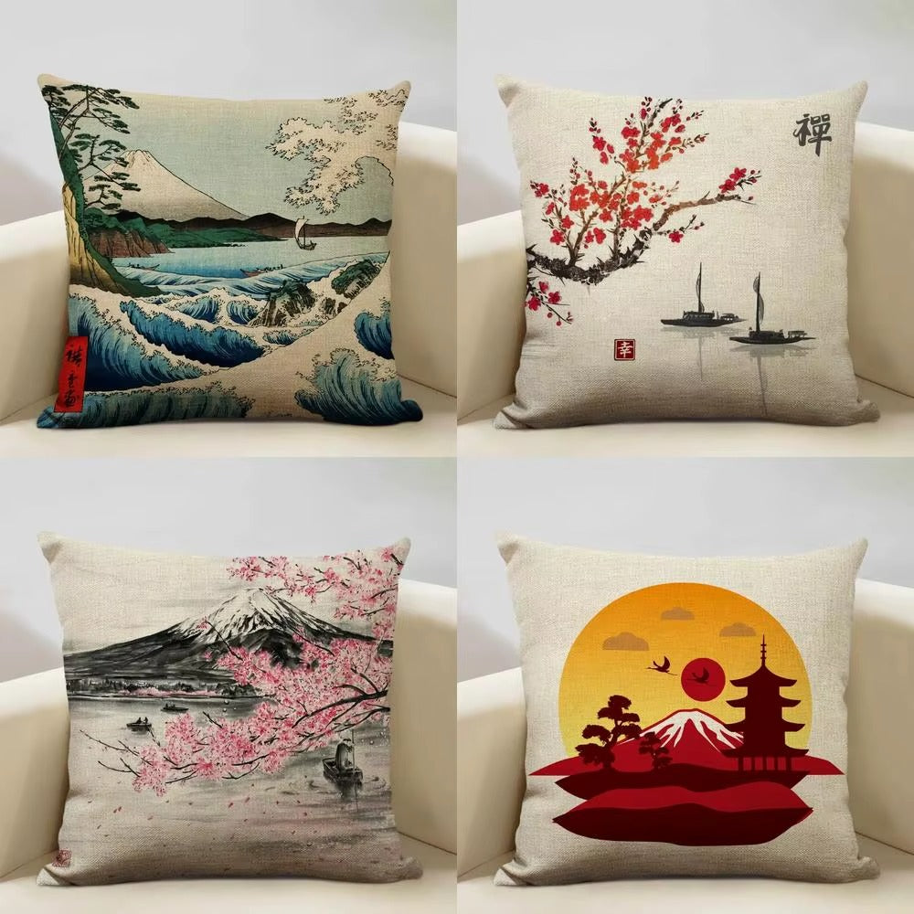 Japanese Art Cushion Covers – 50 × 50cm Copy