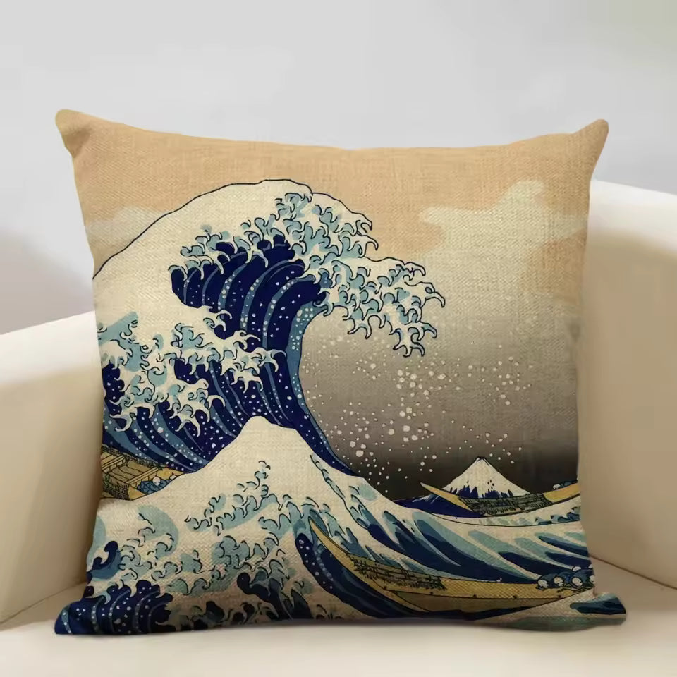 Japanese Art Cushion Covers – 50 × 50cm Copy