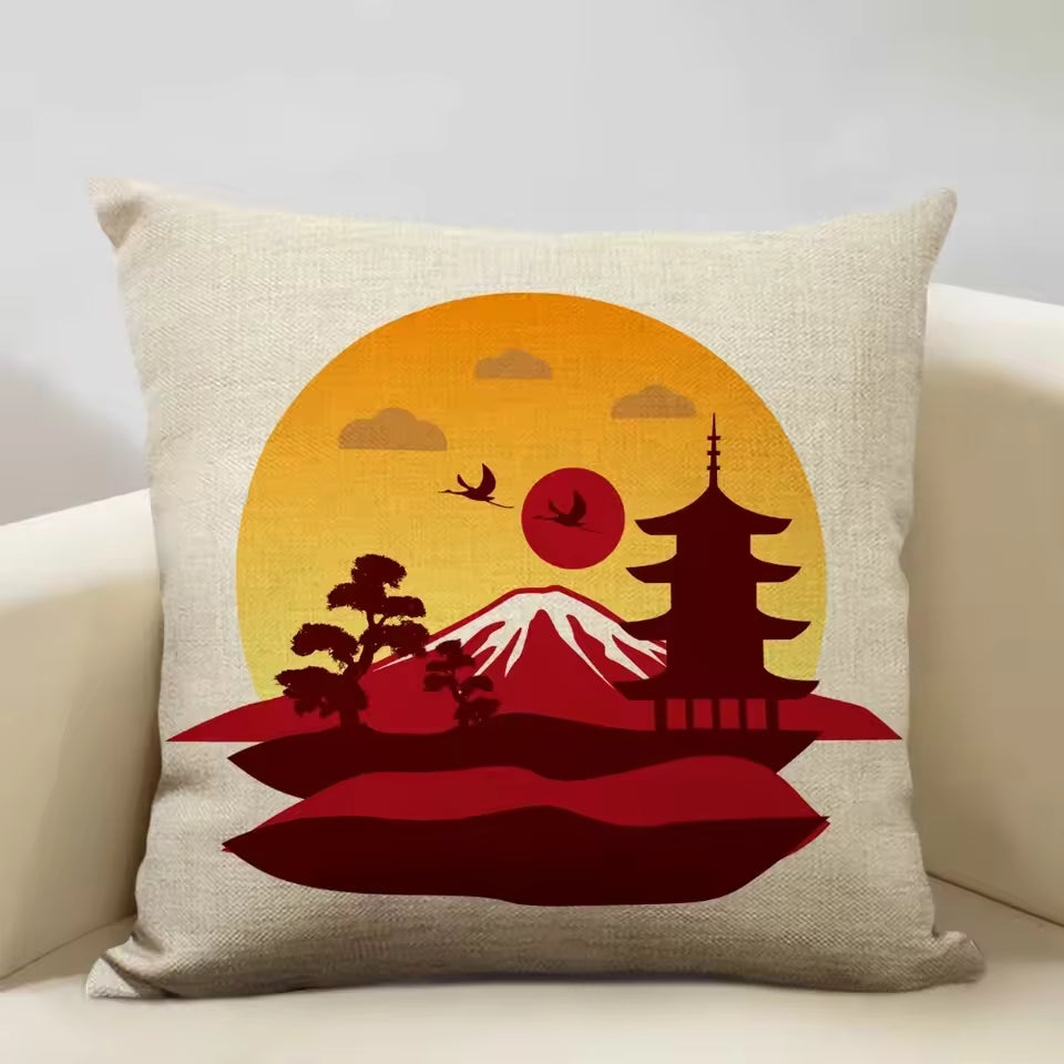 Japanese Art Cushion Covers – 50 × 50cm Copy