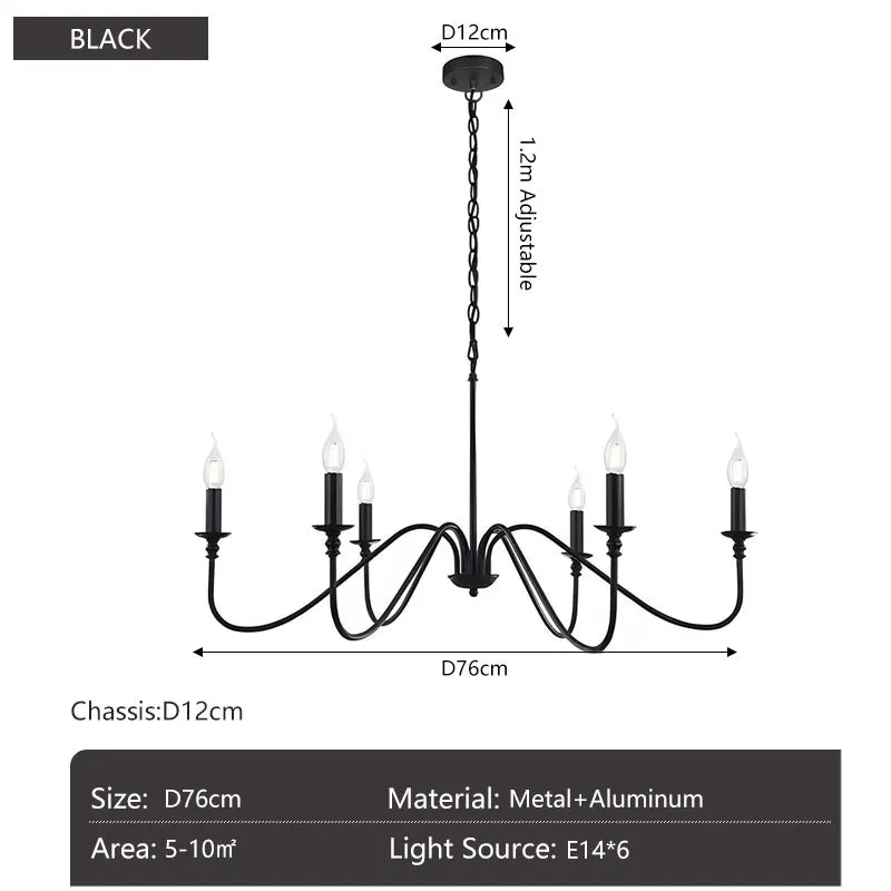 Elegant Vintage Chandelier