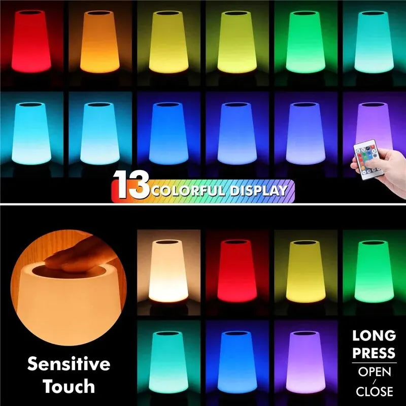 Colorful Touch Night Light