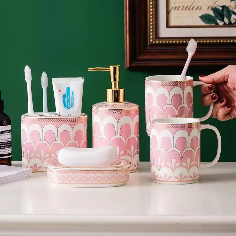 Ceramic Bathroom Set