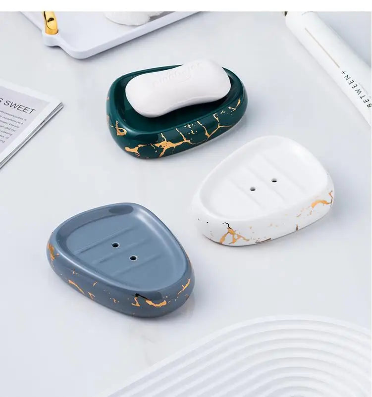 Elegant Marble Bathroom Set