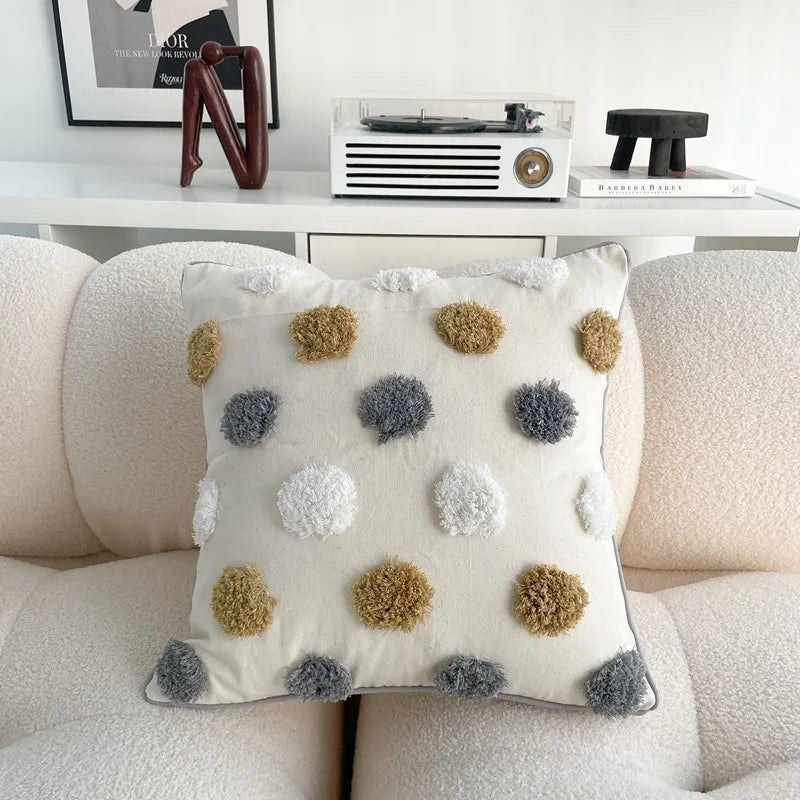 Boho Chic Cotton Linen Cushion Covers