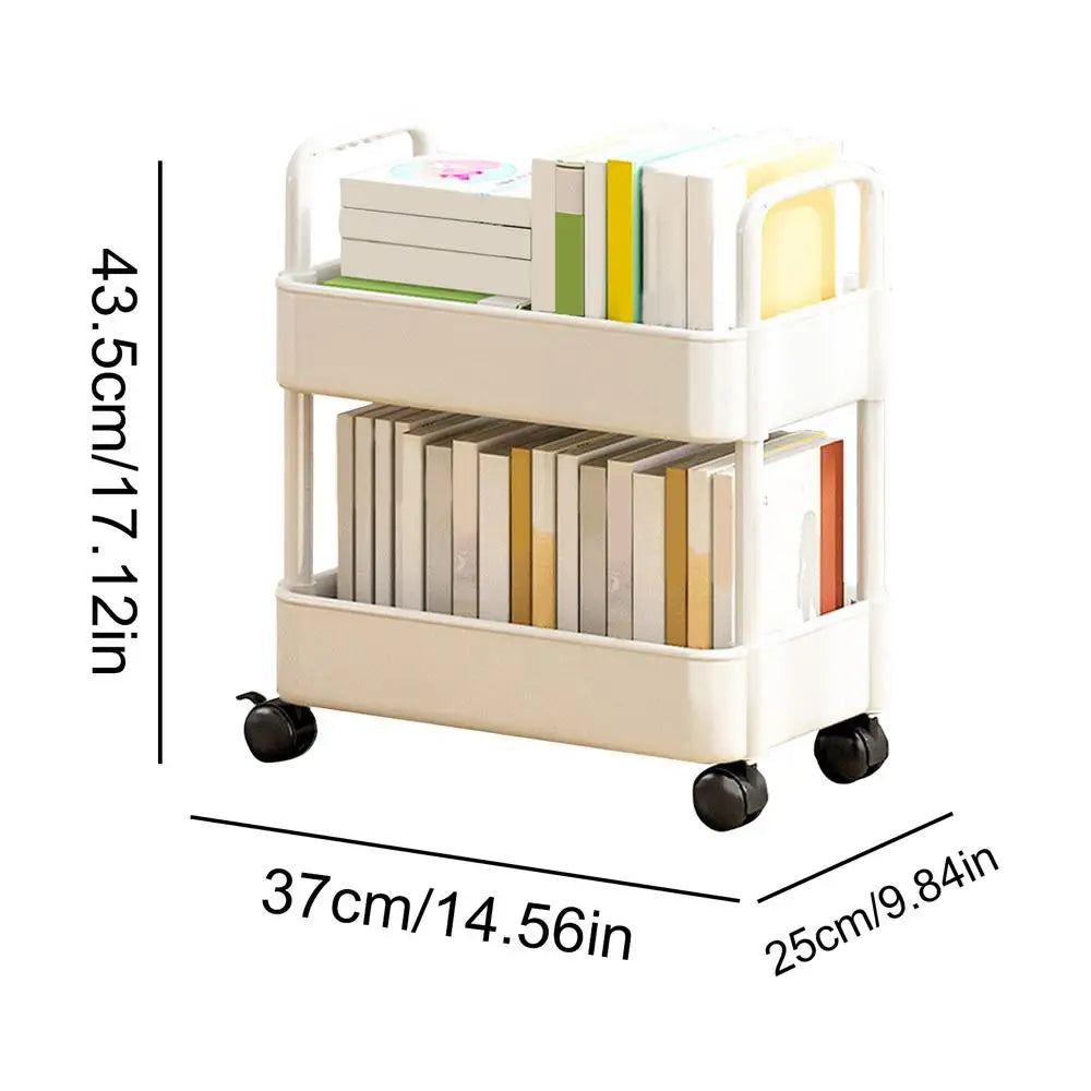 Compact Rolling Storage Cart