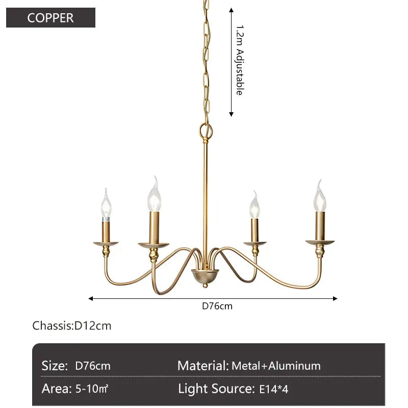 Elegant Vintage Chandelier