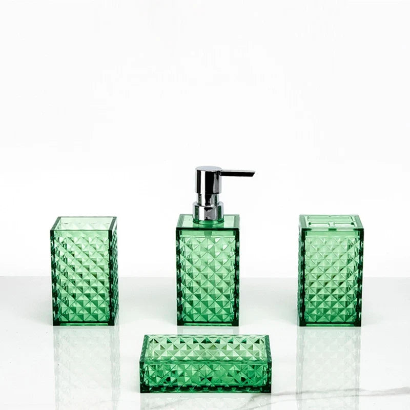 Elegant Bathroom Accessory Set