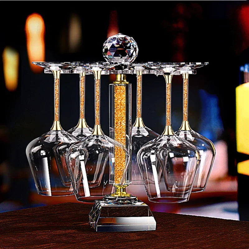 Elegant Crystal Wine Set