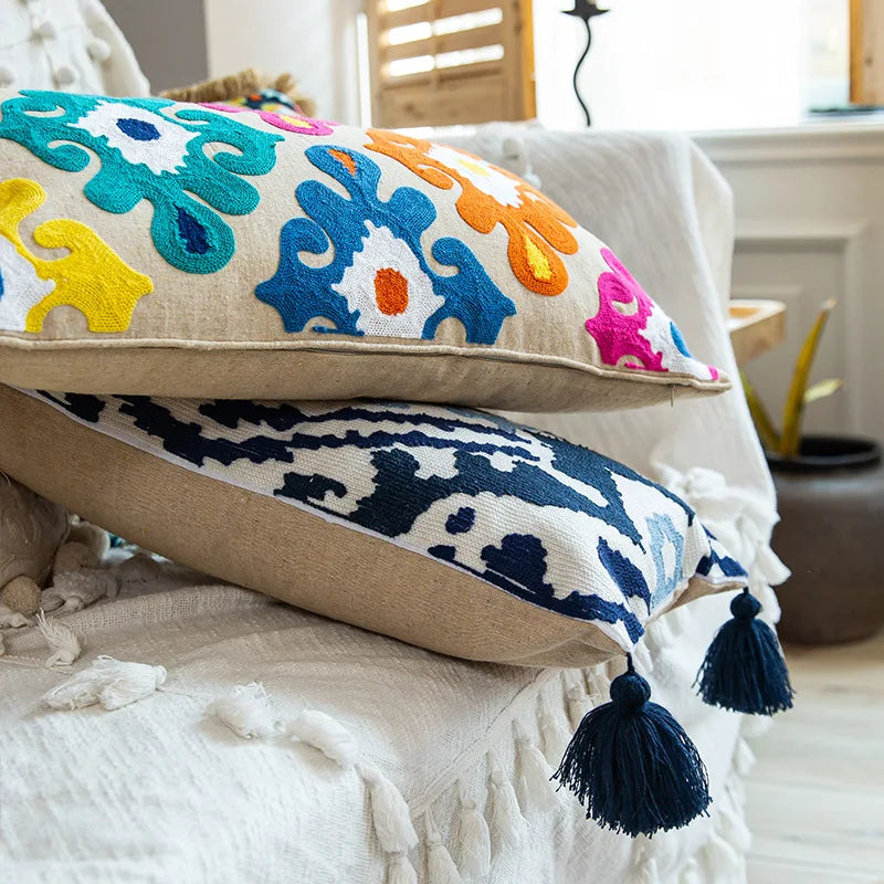 Nordic Ethnic Cotton Pillow Cover