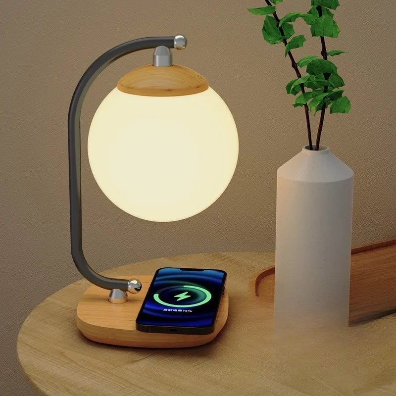 Moonlight Wireless Charging Lamp