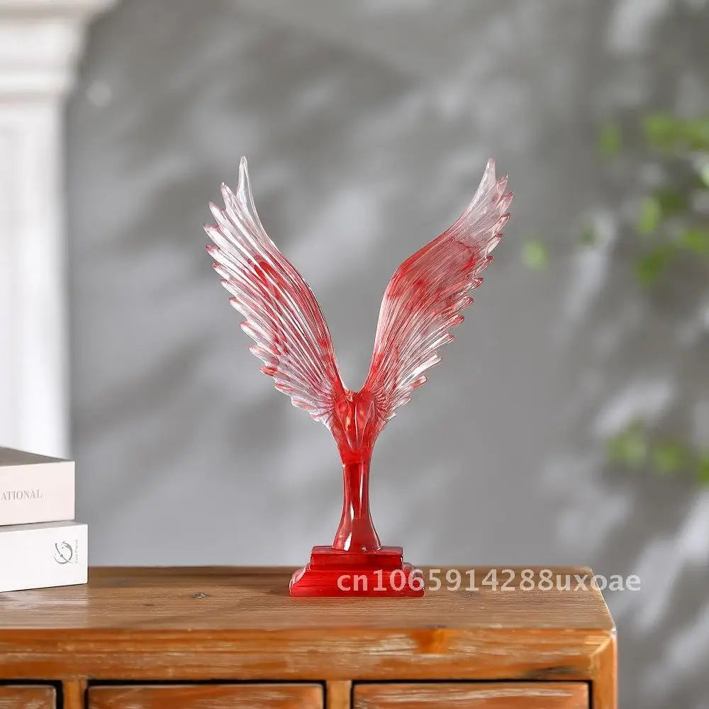Elegant Transparent Wing Decor